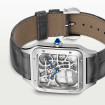 Cartier Santos-Dumont skelettiert mit Mikrorotor - Bild 6