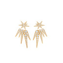 Ole Lynggaard Copenhagen Funky Stars Ohrstecker mittel - Bild 2