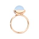 Tamara Comolli BOUTON Ring large Blauer Chalcedon - Bild 2