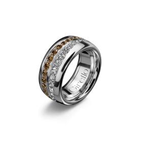 Platin, Ringe, Girello Waves Ring 116.4937.02-PT