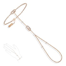 Roségold, Armschmuck, Messika Move Uno Handkette 12021-PG