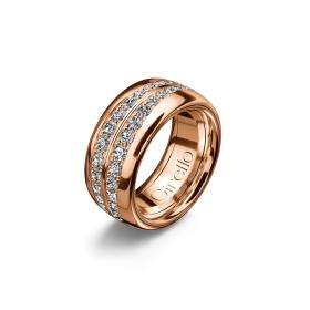 Roségold, Ringe, Girello Waves Ring 116.4937.00-RG