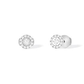 Weißgold, Ohrringe, Messika Joy Diamant Ohrstecker 06954-WG