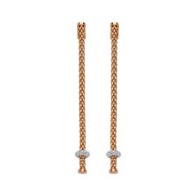 Weißgold, Ohrringe, FOPE Prima Ohrgehänge mit Diamanten 74508OX_BB_R_XBX_000