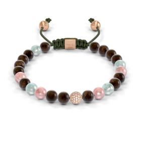 Roségold, Armschmuck, Shamballa Jewels Non-Braided Armband D182202-S