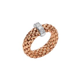 Weißgold, Ringe, FOPE Vendôme Flex'it Ring mit Diamanten 58402AX_BB_R_XBX_00S