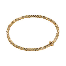 Gelbgold, Armschmuck, FOPE Prima Flex'it Armband, Ref: 01M08BX_BB_G_XGX_00M
