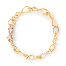 Roségold, Armschmuck, Ole Lynggaard Copenhagen Love Armband mini A1738-403