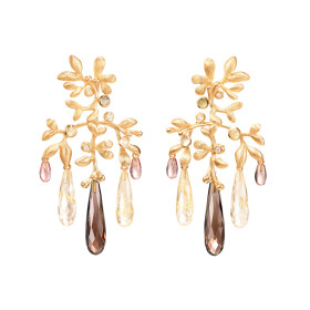         Gelbgold, Ohrringe, Ole Lynggaard Copenhagen Gipsy Ohrringe A3252-401