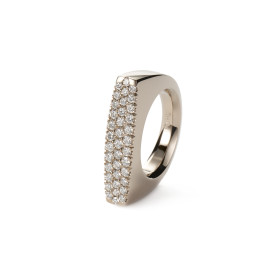 Weißgold, Ringe, Jochen Pohl Ring XO-SV