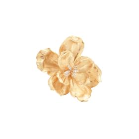 Gelbgold, Accessoires/Sonstiges, Ole Lynggaard Copenhagen Wild Rose Brosche A9997-489