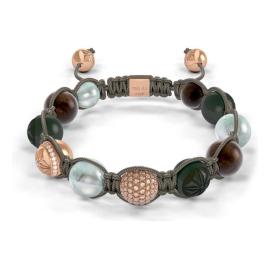 Roségold, Armschmuck, Shamballa Jewels Braided Armband D182637-S