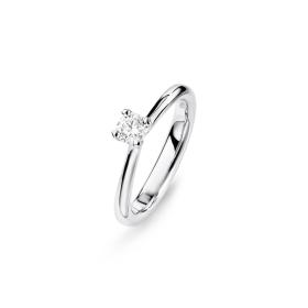 Weißgold, Ringe, Ole Lynggaard Copenhagen Classic Solitaire Ring A2772-506