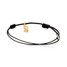         Gelbgold, Armschmuck, Ole Lynggaard Copenhagen My Little World Circus Elephant Charm Armband A2833-401