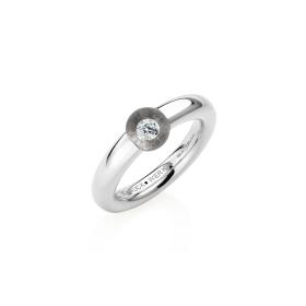 Platin, Ringe, Schmuckwerk Glasklar Ring DR277-PT-PT