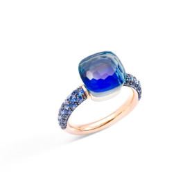 Roségold, Ringe, Pomellato Nudo Classic Ring, Ref: PAB9040O6BKRZALTL_47