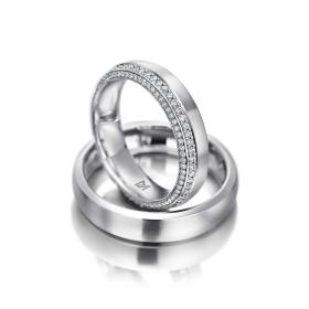 Platin, Ringe, Meister Trauringe Classics 112.8948.01/112.8948.00-P