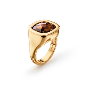         Gelbgold, Ringe, Ole Lynggaard Copenhagen Cushion Ring A2843-401