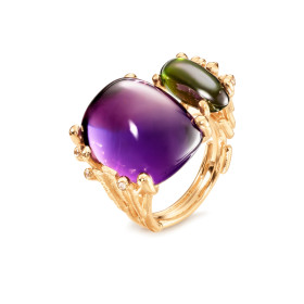         Gelbgold, Ringe, Ole Lynggaard Copenhagen BoHo Doppelring A3111-401