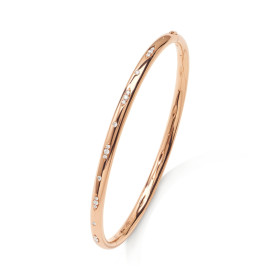         Roségold, Armschmuck, Tamara Comolli GYPSY Armspange mit Diamant-Pavé BA-Gyp-p-16-rg