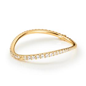 Gelbgold, Armschmuck, Ole Lynggaard Copenhagen Love Bands Armreif A3168-403