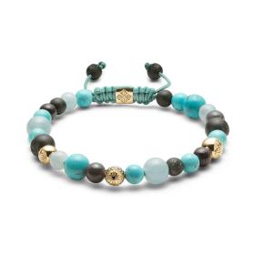 Gelbgold, Armschmuck, Shamballa Jewels Non-Braided Armband D199083-S
