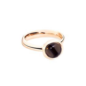 Roségold, Ringe, Tamara Comolli BOUTON Ring small Rauchquarz R-BOU-s-SmQu-rg