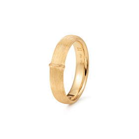 Gelbgold, Ringe, Ole Lynggaard Copenhagen Nature Men´s Ring Large A2688-401