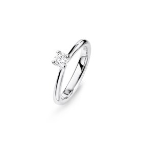 Weißgold, Ringe, Ole Lynggaard Copenhagen Classic Solitaire Ring A2772-505