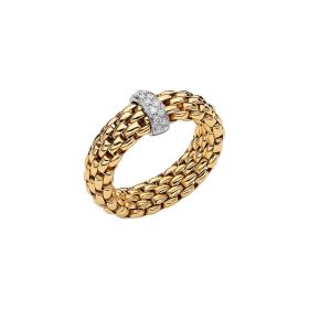 Weißgold, Ringe, FOPE Vendôme Flex'it Ring mit Diamanten 55902AX_BB_G_XBX_00S