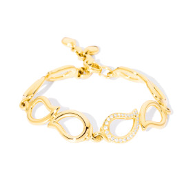         Gelbgold, Armschmuck, Tamara Comolli SIGNATURE Armband Large B-Sig-l-1pl-yg