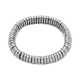Weißgold, Armschmuck, FOPE Eka Flex'it Armband mit Diamantpavé, Ref: 58102BX_PB_B_XBX_0XS