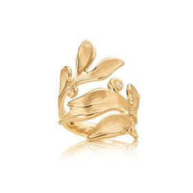 Gelbgold, Ringe, Ole Lynggaard Copenhagen Forest Ring A3095-401
