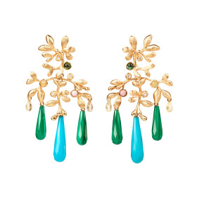         Gelbgold, Ohrringe, Ole Lynggaard Copenhagen Gipsy Ohrringe A3252-405