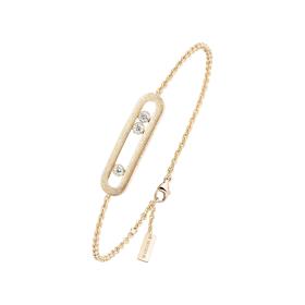 Gelbgold, Armschmuck, Messika Move Classique Ciselé Armband 14586-YG