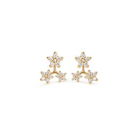 Gelbgold, Ohrringe, Ole Lynggaard Copenhagen Shooting Stars Ohrstecker A3089-402