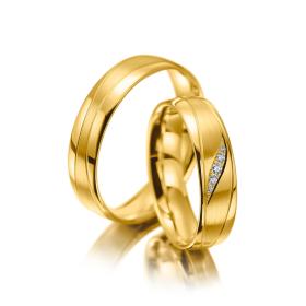 Gelbgold, Ringe, Meister Trauringe Phantastics 112.8987.01/112.8987.00-G