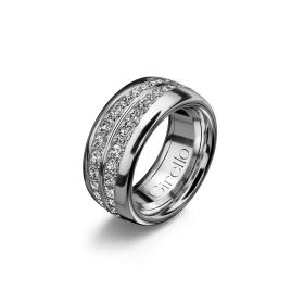 Platin, Ringe, Girello Waves Ring 116.4937.00-PT