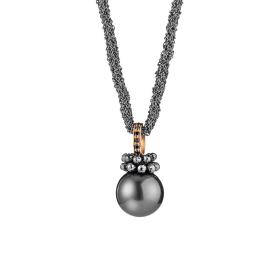 Silber farbig beschichtet, Halsschmuck, Gellner Rendezvous Halskette 5-21895-85