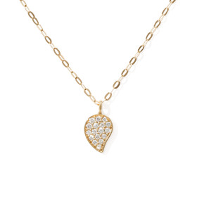         Gelbgold, Halsschmuck, Tamara Comolli SPARKLE Drop Halskette C-Spa-1-Dr-p-yg-45