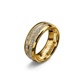 Gelbgold, Ringe, Girello Waves Ring 116.4975.00-GG