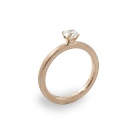 Rotgold, Ringe, Schmuckwerk Solitairering Alpenring GT1514-RG