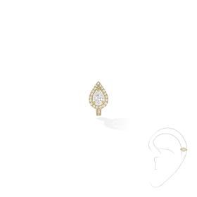 Gelbgold, Ohrringe, Messika Einzelner My Twin Ohrclip PS 1 07442-YG