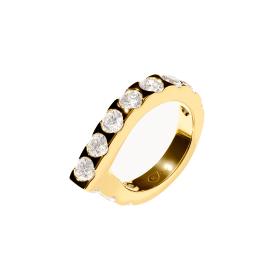 Gelbgold, Ringe, Tamara Comolli SIGNATURE Drop Memoire Classic Ring R-Dr-Mem-11-Cl-yg