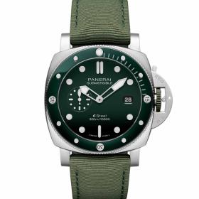 Panerai Submersible QuarantaQuattro ESteel™ Verde Smeraldo PAM01287