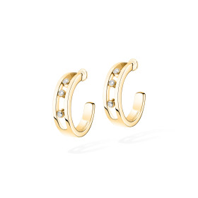         Gelbgold, Ohrringe, Messika Move Classique Hoop Ohrringe 04407-YG