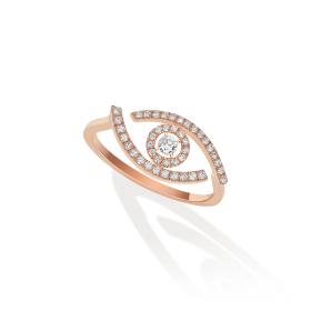 Roségold, Ringe, Messika Lucky Eye Ring 10037-PG