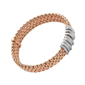         Roségold, Armschmuck, FOPE Panorama Flex'it Armband 58804BX_PB_R_XBX_0XS