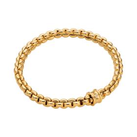 Gelbgold, Armschmuck, FOPE Eka Flex'it Armband 01M10BX_BB_G_XGX_0XS