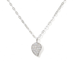         Weißgold, Halsschmuck, Tamara Comolli SPARKLE Drop Halskette C-Spa-1-Dr-p-wg-45